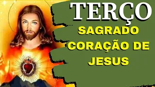 TERÇO SAGRADO CORAÇÃO DE JESUS, QUINTA FEIRA, DIA 25 DE ABRIL DE 2024