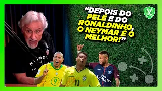 ALFINETE FICA LOUCO COM SORMANI COMPARANDO NEYMAR, RONALDO E ROMÁRIO [REACT[