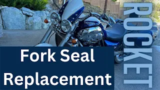 DIY Triumph Rocket fork seals