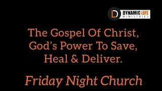 May 17, 2024 - The Gospel Of Christ, God’s Power To Save , Heal & Deliver. Pastor Cecilio Mitchell.