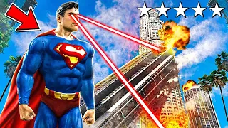 Playing As SUPERMAN in GTA 5! (Mods)