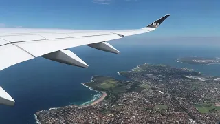 Fiji Airways Airbus A350 takeoff from Sydney | SYD-NAN