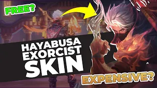 I Got Hayabusa's Exorcist Skin: From Premium Supply | Gameplay | Mobile Legends Bang Bang