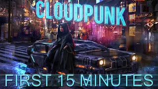 First 15 minutes of Cloudpunk PS5