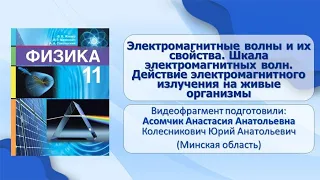 Тема 11. Электромагнитные волны и их свойства. Шкала электромагнитных волн