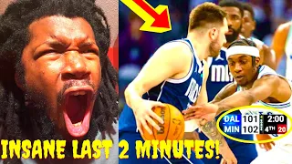 INSANELY TIGHT NECK & NECK ENDING! MAVERICKS VS TIMBERWOLVES WCF GAME 1 HIGHLIGHTS REACTION 2024