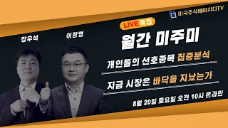 [월간 미주미] 미국증시 바닥 지난거 맞아? / 서학개미 선호종목 톱 10  리뷰  #키움증권 #이항영 #장우석