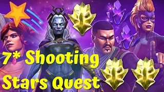 New Shooting Stars Special Quest! 7-Star Gates! 100% Exploration! Crystal Opening?! - MCOC