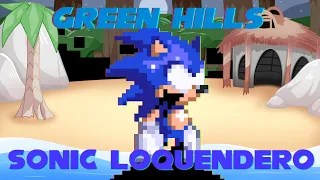 FNF - GREEN HILLS BUT/PERO SONIC LOQUENDERO (JORGE) SING'S IT | Vs Sonic Corrupted Generations