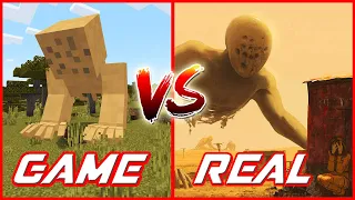 SCP NA VIDA REAL vs SCP NO MINECRAFT (SCP-093 fantasma de areia) ‹ Koow ›