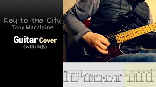 Tony Macalpine -Key to the City Guitar cover (with TAB)