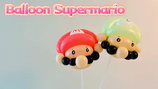 Easy DIY Tutorial: How to Make Super Mario with Balloons 手把手教你用气球制作超级马里奥