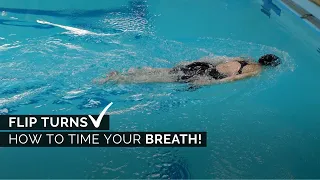 How to Time Your Breath for Freestyle Flip Turns!