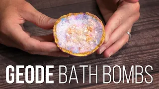 How to Make Geode Bath Bombs - Full Tutorial