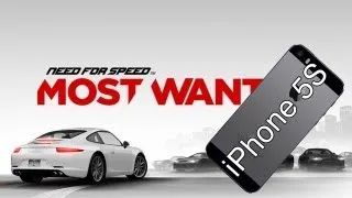 Need for Speed Most Wanted Gameplay on iPhone 5S (iOS) gaming performance & review in Full HD