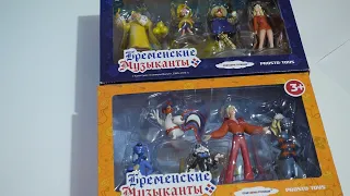 Фигурки Бременских музыкантов PROSTO TOYS / Бременские музыканты Просто тойс  ❤️ Бремен