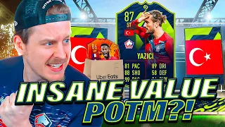 INSANE VALUE POTM?! 87 LIGUE 1 POTM YAZICI PLAYER REVIEW! FIFA 21 Ultimate Team