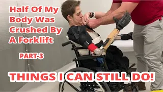 😱 Half Of My Body Was Crushed By A Forklift | Loren's Accident | Part-3