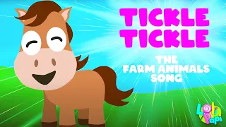 The Farm Animals Song - Learning the Animals - Tickle Tickle | Kids Songs | Easy Preschool Learning