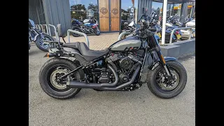 2022 HARLEY DAVIDSON FAT BOB WITH STAGE 4 131 MOTOR AT READING HARLEY DAVIDSON