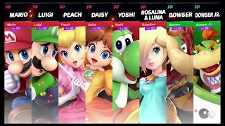 Super Smash Bros Ultimate Amiibo Fights Request #386 Mario & Co  vs Koopa Royalty