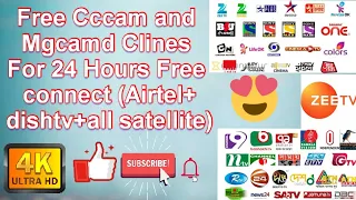 Owesome Cccam and Mgcamd Free Clines For 24 Hours (Airtel+dishtv+all satellite)/13 Jan 2021