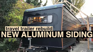 New aluminum and fiberglass RV siding