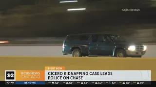 Kidnapping in Chicago suburb leads to police chase on two expressways