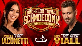 The Bachelor Trivia Schmoedown Championship - Ashley Iaconetti vs Nick Viall