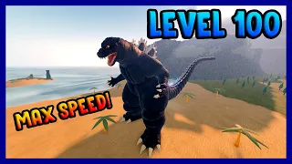 How Strong Is MAX HEISEI GODZILLA? (Max Speed) - Roblox Kaiju Universe