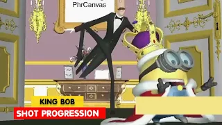Minions | King Bob Shot Progression | Illumination | 3D Animation Internships