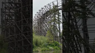 El Toro is OFFICIALLY testing!! Video taken today on 6/6/23 #sixflags #eltoro #intamin