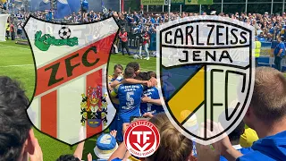 FC Carl Zeiss Jena vs ZFC Meuselwitz - Thüringenpokalfinale. Jena schießt sich in den DFB Pokal.