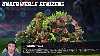 Underworld Denizens: Blood Bowl 3 Official Race Guide