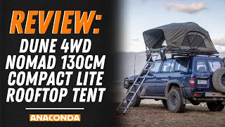 Dune 4WD Nomad 130cm - Compact Lite Rooftop Tent Review | Anaconda Stores