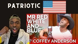 MR RED WHITE AND BLUE - UK REACTION