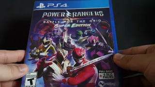 Power Rangers Battle for the Grid Super Edition (PS4) Unboxing