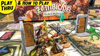 ZOMBICIDE: BLACK PLAGUE  Solo Playthrough