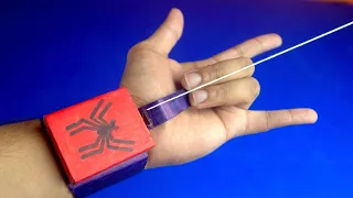 How To Make The Amazing Spider-Man Web Shooter | DIY Spiderman Web | Marvel Fan