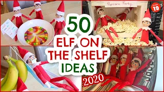 50 ELF ON THE SHELF IDEAS!  WHAT OUR CHEEKY ELF ON THE SHELF DID |  Emily Norris