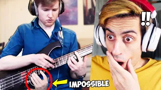 Did He Just Play an IMPOSSIBLE Bassline??