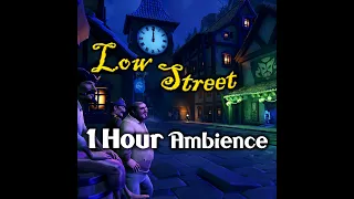 1 Hour Low Street Ambience | The Legend of Monkey Island | Sea of Thieves Monkey Island OST