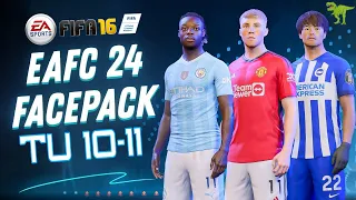 EAFC 24 FACEPACK Title Update 10-11 TO FIFA 16 MOBILE(98 FACES)
