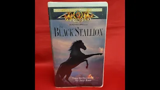 Opening and Closing to The Black Stallion VHS (2003)