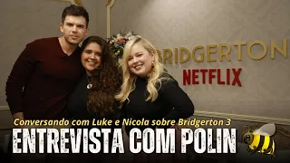 🐝BRIDGERTON 3: Papo com Luke e Nicola #bridgerton #crisepanda