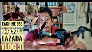 Eachine E58 vs DJI Mavic Pro: Comparing a Knockoff Drone from Lazada's 9th Birthday Sale | vlog 31