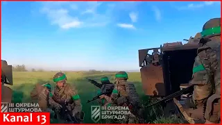 Footage of fierce battle with Russians near Bakhmut- We’re launching attack, they hide in forest