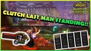 Clutch Last Man Standing Kill!! | Daily Classic WoW Highlights #130 |