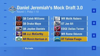 Reactions to Daniel Jeremiah's Mock Draft 3.0