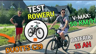 TEST Roweru elektrycznego DUOTTS C29